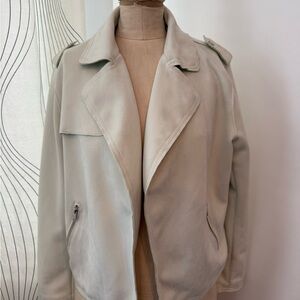 Philosophy Cropped Trench Jacket XL